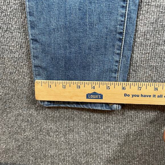 Judy Blue Straight Fit Jeans Women's 1/25 Blue JB8251MD Distressed Stretch - Picture 9 of 11